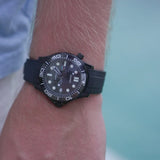 SEIKOMASTER BLACK DOUBLE